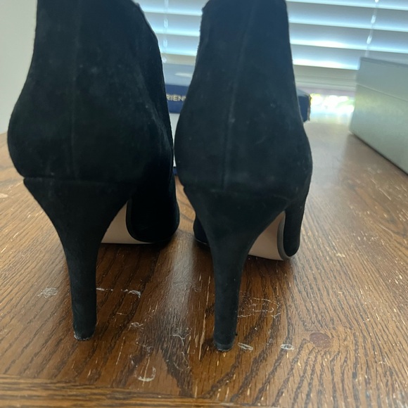 Adrienne vittadini black suede boots size 8 - Picture 4 of 5